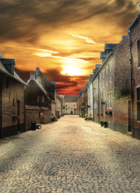 Wenskaart Magisch Hageland - Begijnhof Diest